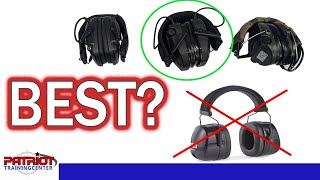 Whats the BEST ear protection for shooting [upl. by Anyl]