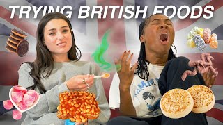 TRYING BRITISH SNACKS FT MADELINE ARGY [upl. by Mellette]