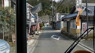 奈良交通 奈良営 94系統 前面展望 JR奈良駅・近鉄奈良駅～柳生～邑地中村～石打 [upl. by Buatti48]