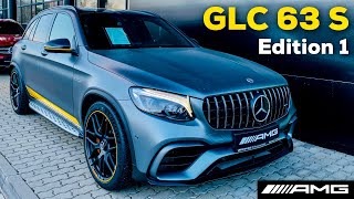 2019 MERCEDES AMG GLC 63 S FULL REVIEW 4MATIC Sound Exhaust Interior Exterior [upl. by Anitnemelc561]