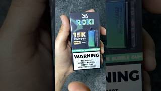 Unbox Maskking Roki 15000 roki vape shorts [upl. by Nicko]