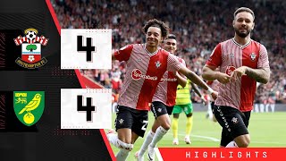 HIGHLIGHTS Southampton 44 Norwich City  Championship [upl. by Rubio]