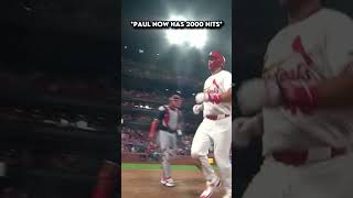 Paul Goldschmidt’s 2000th Hit Was A HOMERUN 😲 shorts [upl. by Eloccin]