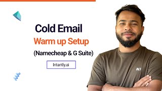 Cold Email Course Bangla How To Setup Email Warmup In Instantly  G Suite Namecheap [upl. by Eadmund]