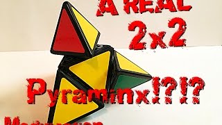 A REAL 2x2 Pyraminx My First Puzzle Modification [upl. by Lytsyrk]