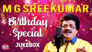 M G Sreekumar Birthday Special Songs  AUDIO JUKEBOX  10 Superhit Songs  Malayalam Film Songs [upl. by Sakovich842]