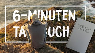 GLÜCKLICH SEIN  Das 6 Minuten Tagebuch  Erfahrungen  Journal  Motivation [upl. by Ydwor68]