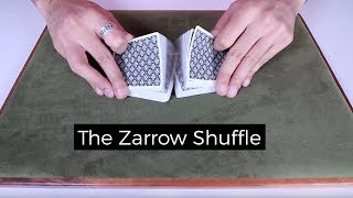 The Zarrow Shuffle Tutorial False Shuffle [upl. by Nirret]