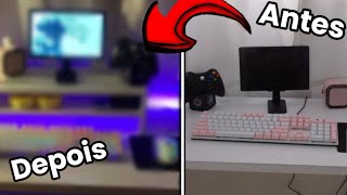 Reformando o meu setup gamermobilador [upl. by Ilanos]