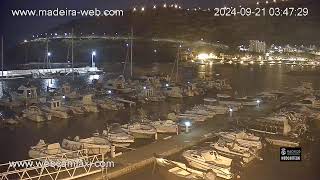 Port of Machico HD Live Webcam Madeira Island [upl. by Llenal634]