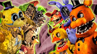 SFM FNaF Ignited Security Breach vs Withered [upl. by Cloris975]