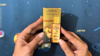 LOreal Paris Extraordinary Oil Serum Review [upl. by Russia]