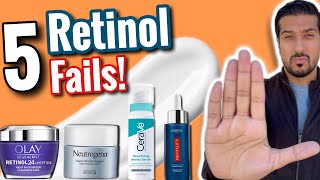 Retinol for Beginners  5 Retinol MISTAKES to SERIOUSLY Avoid 🚨 [upl. by Basilio]