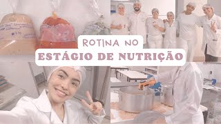 NUTRIVLOG ESTÁGIO DE NUTRIÇÃO em MERENDA  SAÚDE PÚBLICA  Rotina de uma estudante de Nutrição [upl. by Onailil425]