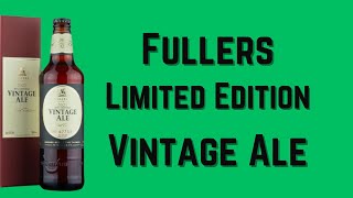 Fullers Vintage Ale 2023 [upl. by Anauqaj]