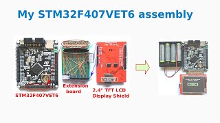 Arduino LCD shield with STM32F407VET6 [upl. by Timi]