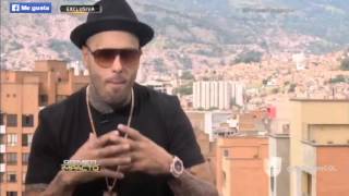 Entrevista a Nicky Jam en Univision 2015 [upl. by Odnamla]