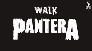 Pantera  Walk Karaoke  InstruMetal [upl. by Maccarthy]