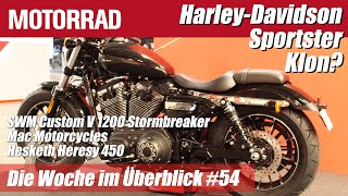 SWM Custom V 1200 Stormbreaker – MOTORRAD Die Woche im Überblick 54 19112511 [upl. by Grayson]