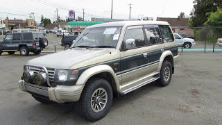 Mitsubishi Pajero Montero Exceed TurboDiesel F5 4X4 RHD 78000 ml [upl. by Selda]