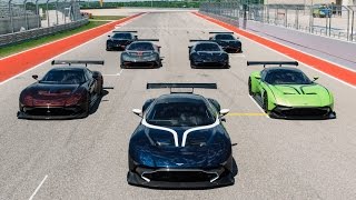 Aston Martin Vulcan owners event at Circuit of the Americas [upl. by Argyres862]