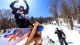 Zeb Powell shatters the meaning of snowboarding AGAIN [upl. by Dranyam]