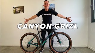 2021 New Canyon Gravel Bike  GRIZL EKAR [upl. by Ahseiuqal]