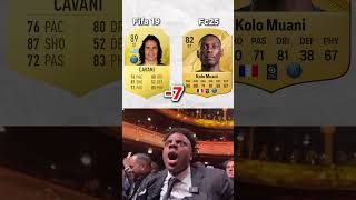 PSG Fifa 19 Vs Now 😂 fifa fc25 football ultimateteam [upl. by Erdnassak75]