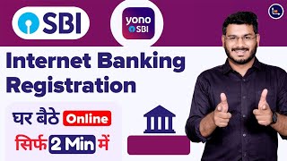 SBI Internet Banking Registration  Online SBI Net Banking Activation [upl. by Eusoj]