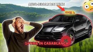 Autoecole avec Un G 800 et un Lamborghini Urus Premiere fois au maroc [upl. by Naziaf]