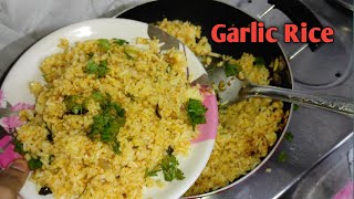 Garlic rice in 5mint Belluli Chitranna lassun chawal  south style Chitranna by Samina [upl. by Nnylesor]