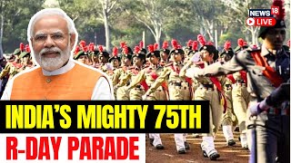 Republic Day Parade Live Without ADs  PM Modi Greets French President amp President Murmu  N18L [upl. by Enidaj952]