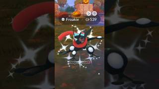 Finally I Got ✨Shiny Custom Greninja in pokemon go pokemon soparstart shorts [upl. by Castor259]