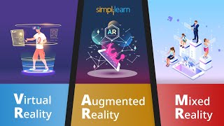 The Rise Of TechnologyAugmented RealityAR Virtual RealityVR And Mixed RealityMR Simplilearn [upl. by Modla308]