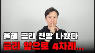 2024년 금리 전망 나왔다 미국 앞으로 금리 4차례나 [upl. by Ikir]