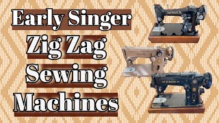 Vintage Singer Zig Zag Sewing Machines [upl. by Irfan]