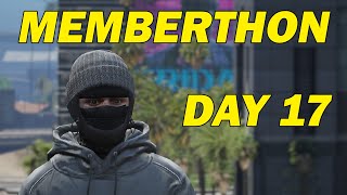 A Mastermind Criminal in GTA 5 RP  Memberthon Day 17 [upl. by Dobb]