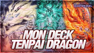 MON DECK TENPAI DRAGON ATTAQUE PUIS SYNCHRO ET ATTAQUE PUIS KO  deck list et combo [upl. by Nelhsa49]