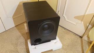 SVS PB2000  SUBWOOFER UNBOXING VIDEO AND TEST [upl. by Eclud]