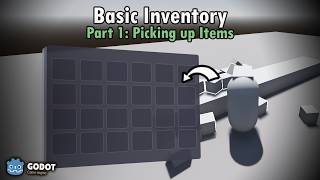 Basic Inventory System Part 1  Godot 4x [upl. by Spark]