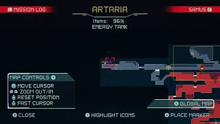 Metroid Dread Artaria Speed Boost Energy Tank Puzzle [upl. by Eseekram]