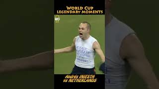 Andrés INIESTA 🇪🇦 gets the trophy for Spain 🇪🇦 2010  Shorts [upl. by Guimar825]