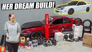 Surprising our SUBSCRIBER with HER DREAM CAR BUILD Full Transformation  1997 Honda Prelude [upl. by Llacam901]