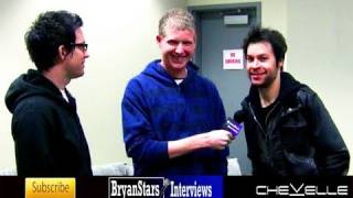 Chevelle Interview Pete Loeffler amp Sam Loeffler 2010 [upl. by Catlin945]