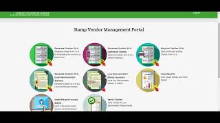 How the Stamp Vendors can get eStamp IDs  Serial Numbers through eStamping System [upl. by Norty]