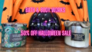 Bath amp Body Works 50 off Sale Haul  Bath amp Body Works Halloween 2024 Candles [upl. by Inacana]