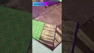 Pure Kanchipuram pattu silk sarees direct from wholesale saree pattusarees kanchipuram kanchi [upl. by Adlar]