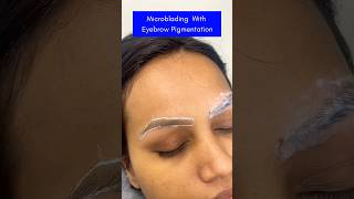 Microblading EyeBrows microbladingeyebrows microbladingshading eyebrowshaping eyebrowtutorial [upl. by Liesa]