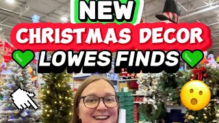 NEW Christmas Decor  Lowe’s 😮🎄Trees Inflatables Lights amp MORE [upl. by Elegna]