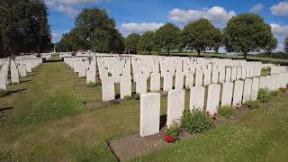 Hooge Crater Cemetery Ypres [upl. by Neltiak308]